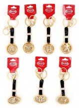 Автомоблиьные брелоки Fashion Jewelry (золотого цвета) оптом