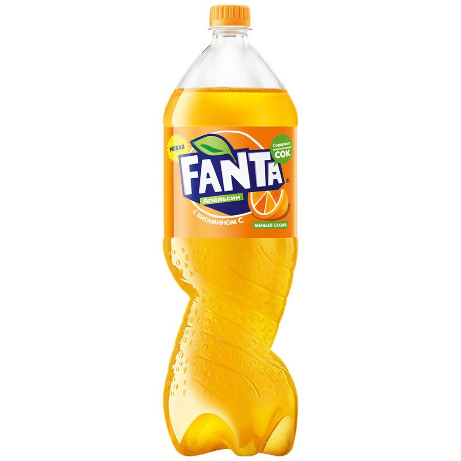Газированный напиток Fanta Апельсин 2 л оптом Газированный напиток Fanta Апельсин 2 л оптом