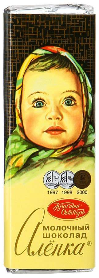 Шоколад Алёнка Молочный 20 г оптом 