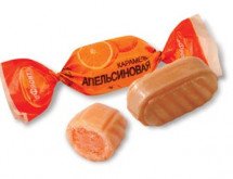 Конфеты Апельсиновая карамель 250г оптом