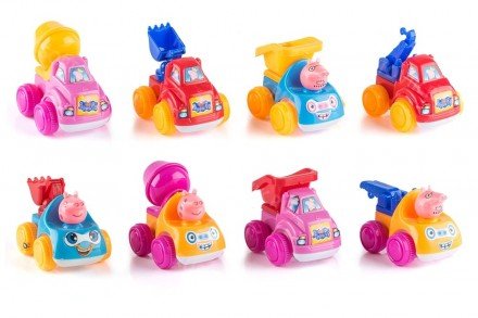 Набор Свинка Пеппа строительная техника оптом 