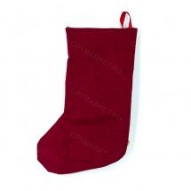 Новогодний носок для подарков оптом