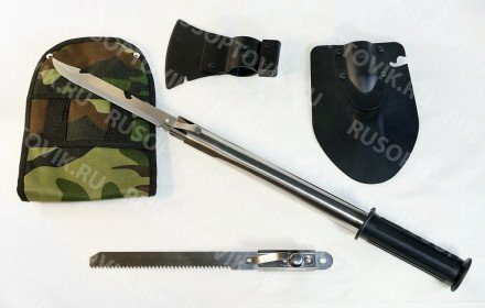 Набор туриста Adrenalin &quot;Camp Set&quot; (лопата, топор, нож, пила) оптом 