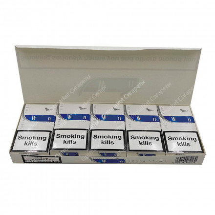 Сигареты WN Super Slims оптом 