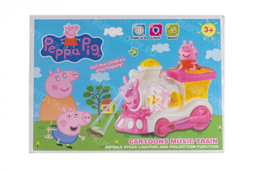 Набор Свинка Пеппа паровозик оптом 