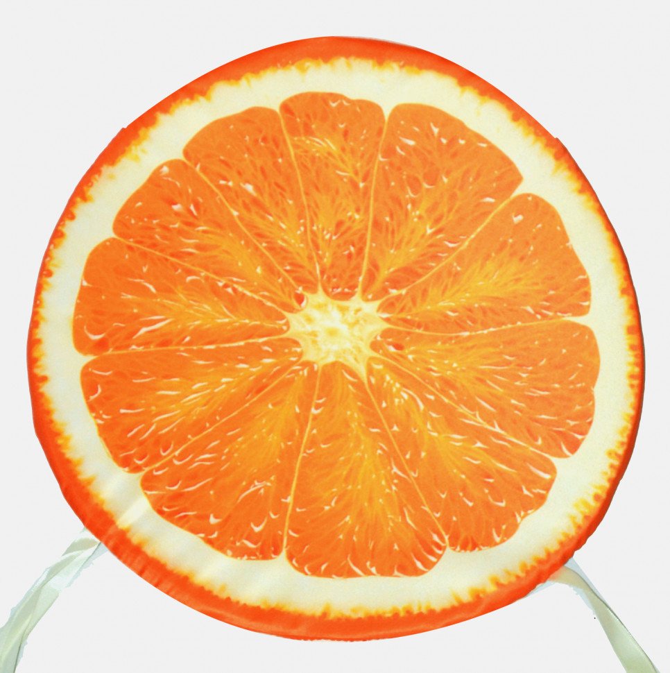 Подушка на стул Апельсин оптом Подушка на стул Апельсин оптом