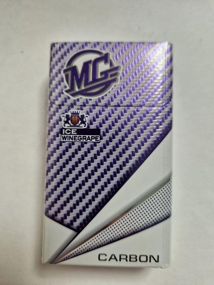Сигареты MG Carbon (виноград) оптом 