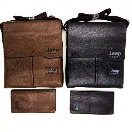 Набор сумка и портмоне Jeep Buluo оптом 