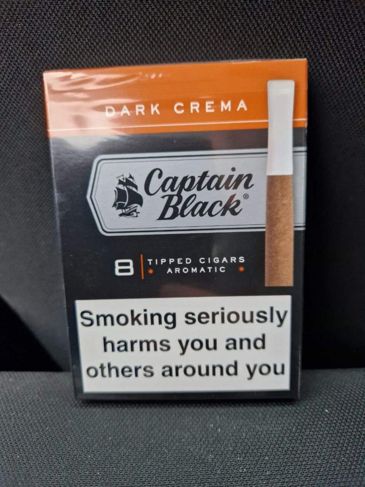 Сигариллы Captain Black Dark Crema оптом Сигариллы Captain Black Dark Crema оптом