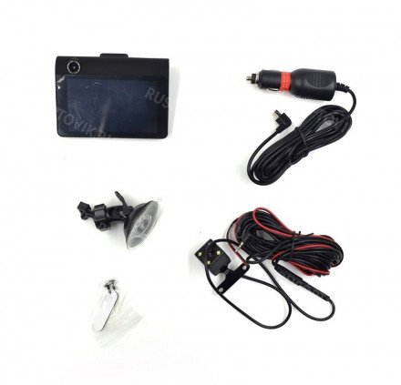 Видеорегистратор с тремя видеокамерами оптом 