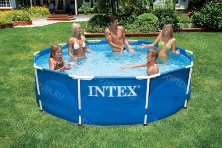 28200 Каркасный бассейн Metal Frame 305х76см, 4485л оптом 