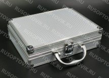 Мощная синяя лазерная указка с 5 насадками, очками и кейсом оптом