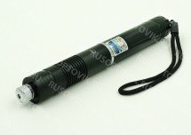 Мощная синяя лазерная указка с 5 насадками, очками и кейсом оптом