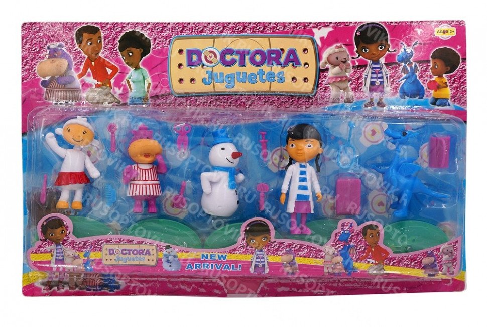 Игровой набор Доктор Плюшева с аксессуарами оптом 