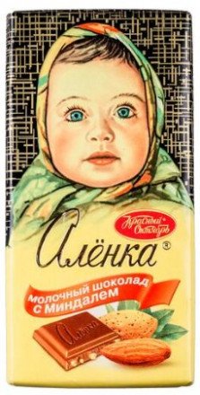 Шоколад молочный Аленка Миндаль 100г оптом 