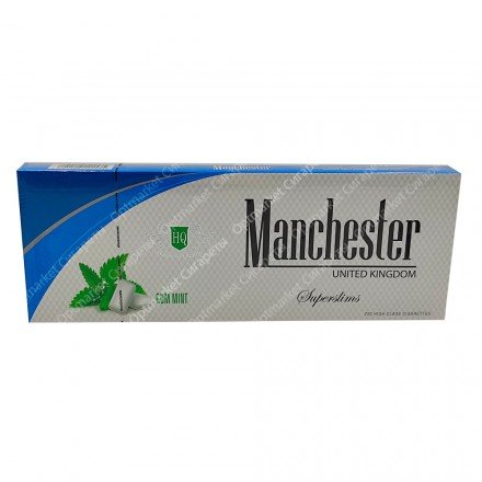 Сигареты Manchester Gum Mint Superslims оптом 