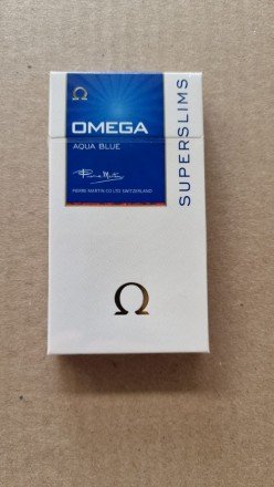 Сигареты Omega SS Aqua Blue оптом 