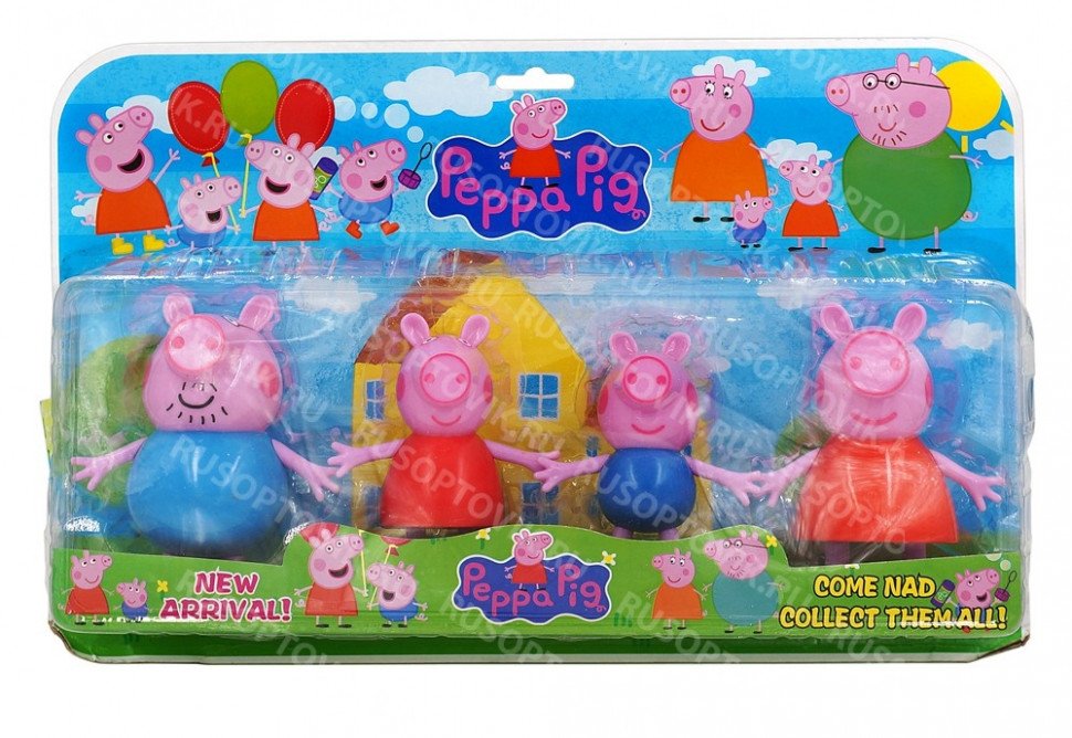 Игровой набор Свинка Пеппа "Семья Пеппы" оптом 