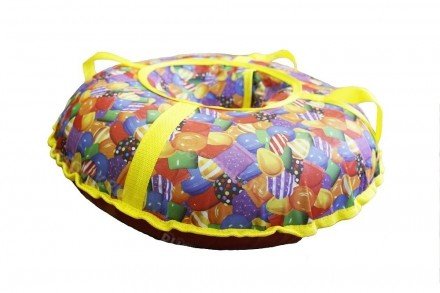 Санки тюбинг &quot;Ватрушка&quot; D 0,6м оптом 