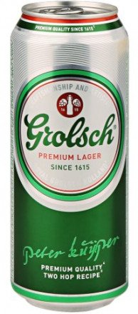 Пиво светлое Grolsch в банке 4.9% 0.5л оптом 