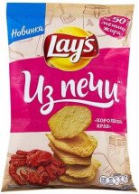 Чипсы Lays Из Печи Королевский краб 85г оптом