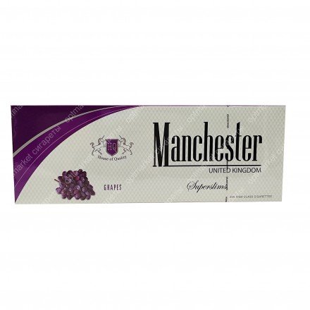 Сигареты Manchester Grapes Superslims оптом 