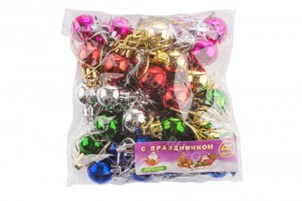 Ёлочные шары 2 см. оптом 