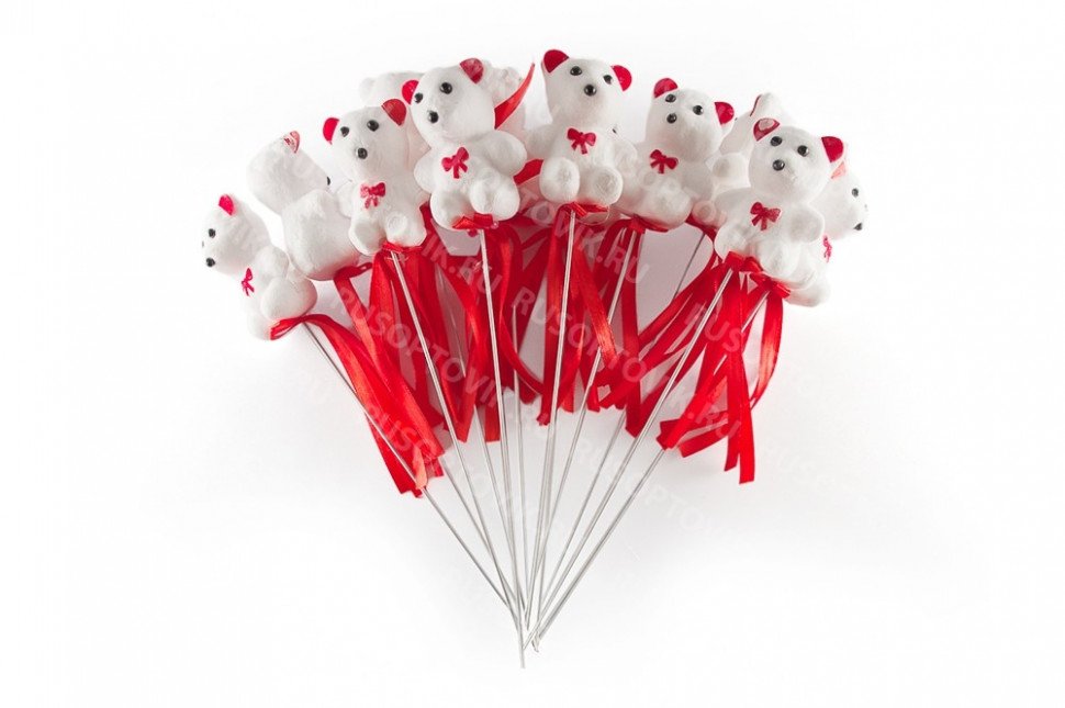 Декоративный мишка 12 шт оптом Декоративный мишка 12 шт оптом