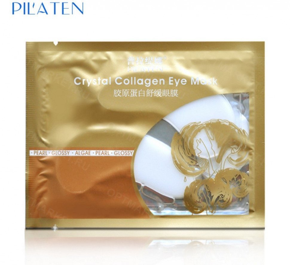 Коллагеновые маски-патчи под глаза Pilaten Collagen Crystal Eye Mask оптом 