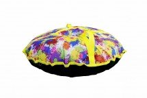 Санки надувные &quot;Ватрушка&quot; D 0,6м с рисунком оптом