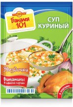 Русский продукт Суп куриный со звездочками 60 г