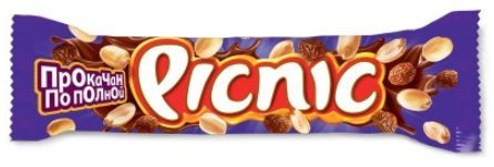 Шоколадный батончик PicNic 38 г оптом 