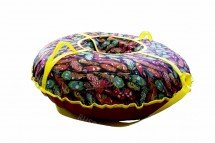 Санки надувные &quot;Ватрушка&quot; D 0,8м с рисунком оптом