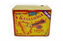 Батарея салютов "Балалайка" 36 залпов PM202 оптом