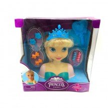 Кукла-манекен для создания причесок c аксессуарами оптом