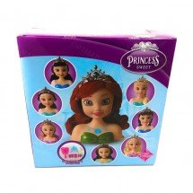 Кукла-манекен для создания причесок c аксессуарами оптом