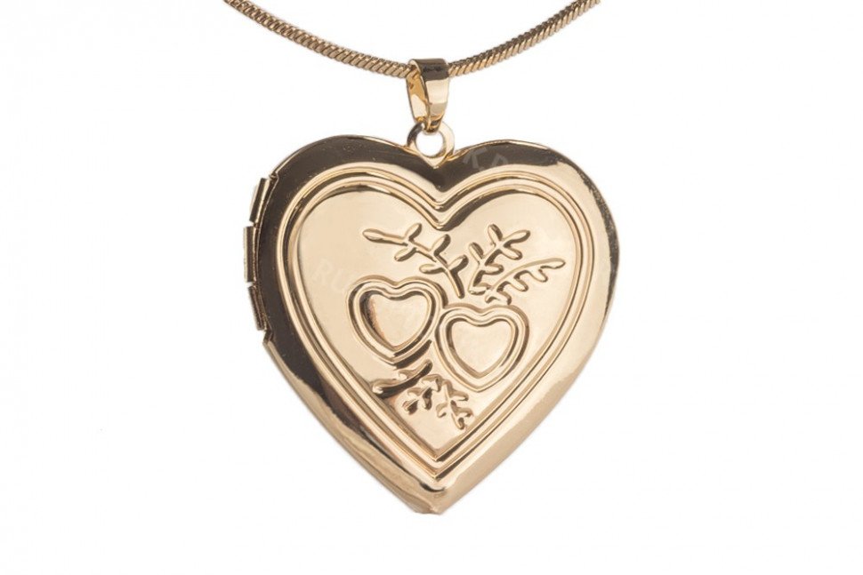 Кулон-тайник сердце оптом 