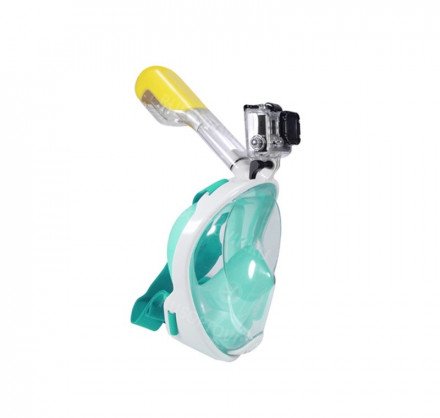 Подводная маска с креплением для экшн камеры и берушами оптом 