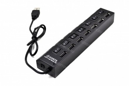 USB-разветвитель на 7 портов оптом 