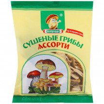 Грибы сушеные Экопродукт Ассорти 50 г оптом