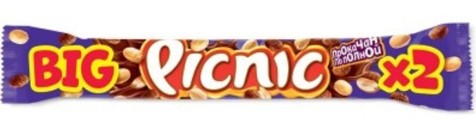 Шоколадный батончик PicNic Big 76 г оптом 