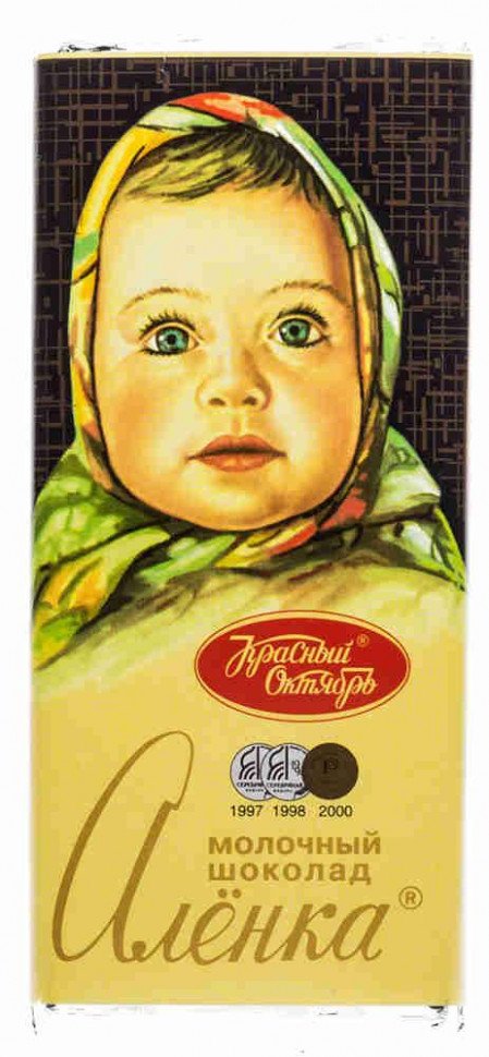Шоколад молочный Аленка 60г оптом 