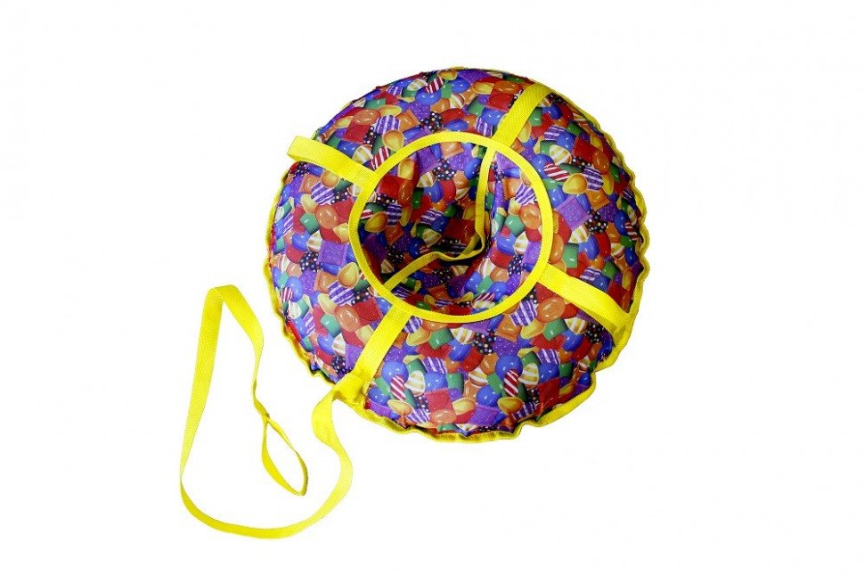 Санки тюбинг "Ватрушка" D 1,1 м оптом 