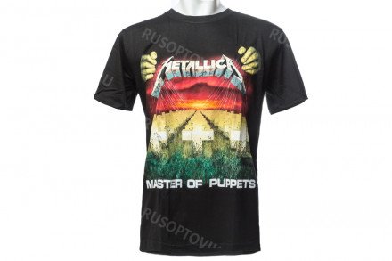 Футболка Metallica Master of puppets оптом 