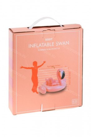 Детский надувной круг Фламинго ( 83см на 54см.) оптом 