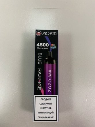 Электронная сигарета Zozo Bar 4500 затяжек в асс. 