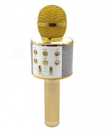 Беспроводной караоке-микрофон Handheld KTV 858 оптом 