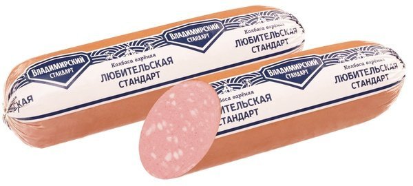 Колбаса вареная Любительская стандарт Владимирский стандарт 1кг оптом 