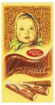 Шоколад молочный Аленка Порционный 100г оптом