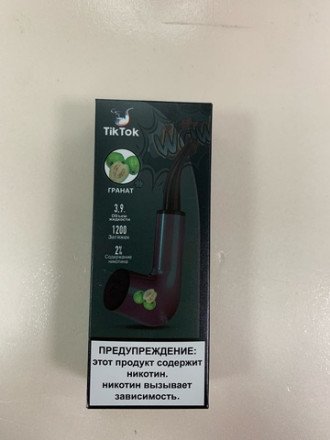 Электронная сигарета Tik Tok 1200 затяжек в асс. 